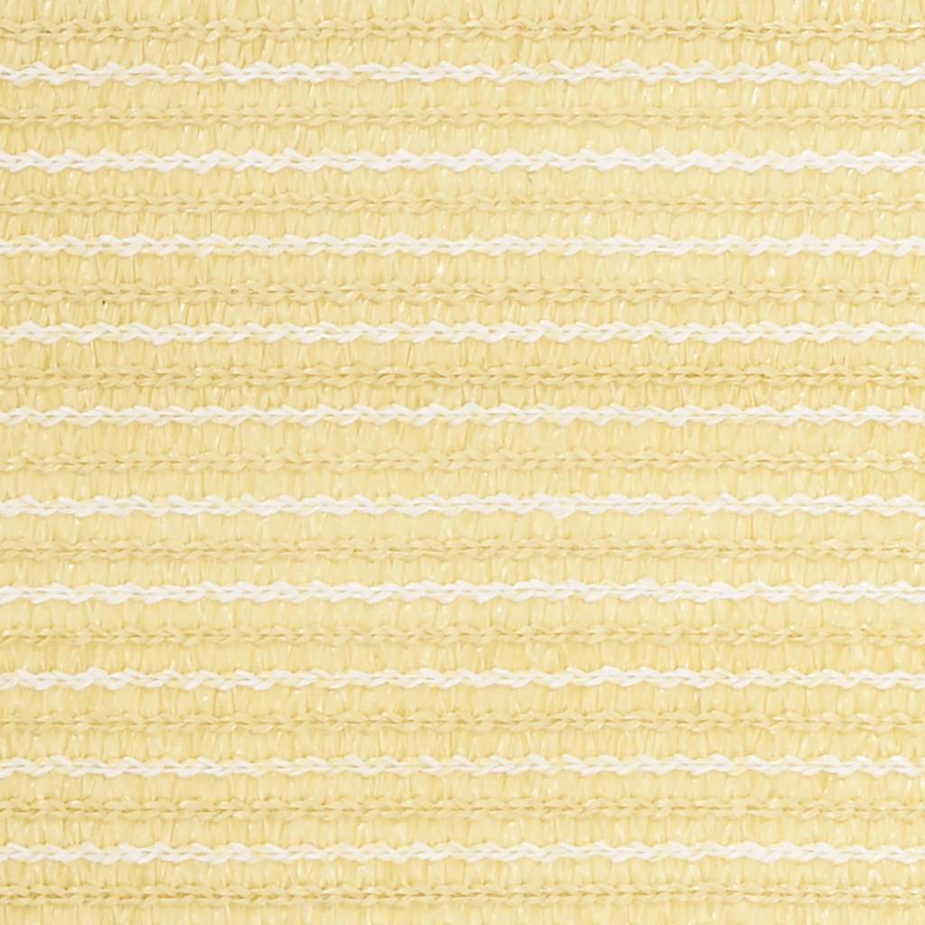 Vidaxl balkonscherm 90x600 cm hdpe beige
