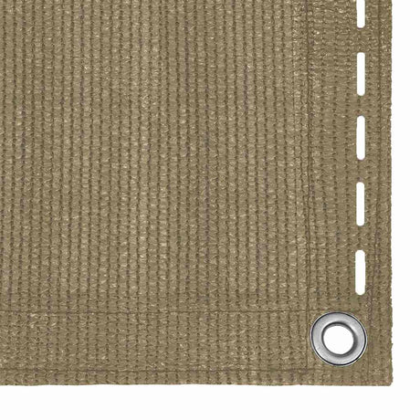 Vidaxl balkonscherm 90x300 cm hdpe taupe