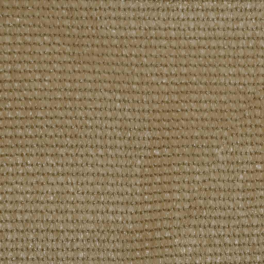 Vidaxl balkonscherm 90x400 cm hdpe taupe