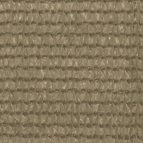 Vidaxl balkonscherm 120x500 cm hdpe taupe
