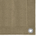 Vidaxl balkonscherm 120x500 cm hdpe taupe