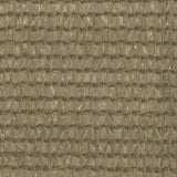 Vidaxl balkonscherm 120x600 cm hdpe taupe