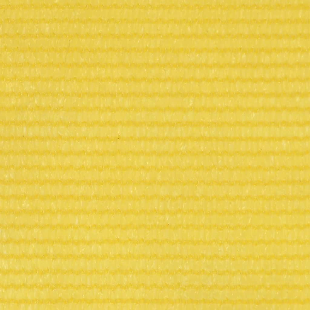 Bidaxl balkongskärm 120x500 cm HDPE Yellow