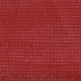 Vidaxl balkonscherm 90x400 cm hdpe rood