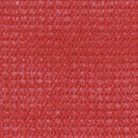 Vidaxl balkonscherm 120x300 cm hdpe rood