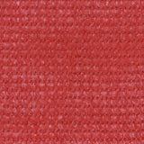 Vidaxl balkonscherm 120x500 cm hdpe rood