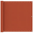 Vidaxl balkonscherm 90x500 cm hdpe oranje