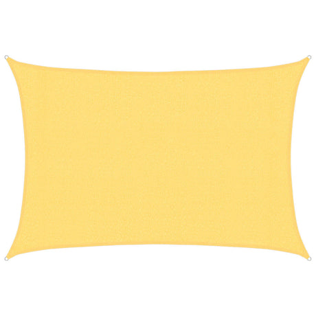 Vidaxl zonnezeil 160 g m² 3x5 m hdpe beige