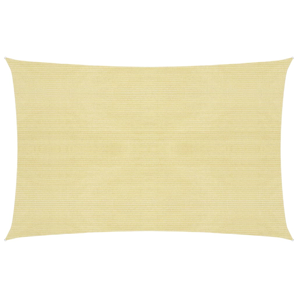 Vidaxl Zonnezeil 160 g m² 3,5x4,5 m beige HDPE