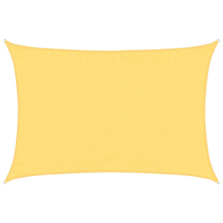 Vidaxl zonnezeil 160 g m² 3,5x4,5 m hdpe beige