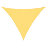 Vidaxl zonnezeil 160 g m² 3,5x3,5x4,9 m hdpe beige