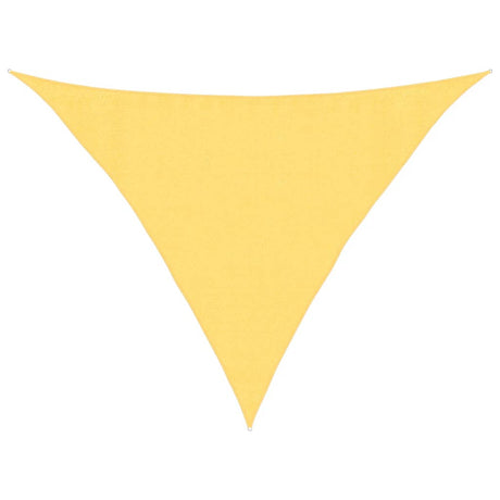 Vidaxl zonnezeil 160 g m² 3,5x3,5x4,9 m hdpe beige