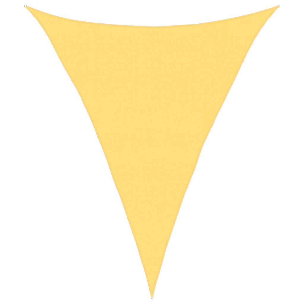 Vidaxl zonnezeil 160 g m² 4x5x5 m hdpe beige