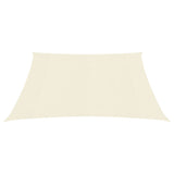 Vidaxl Zonnezeil 160 g m² 4.5x4.5 m HDPE Cream -colored