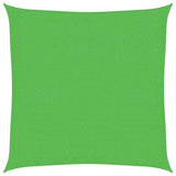 Vidaxl zonnezeil 160 g m² 2,5x2,5 m hdpe lichtgroen