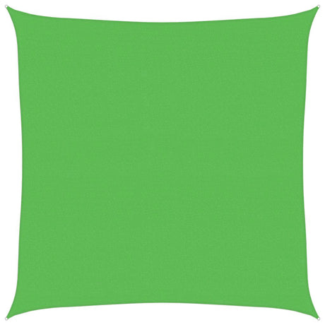Vidaxl zonnezeil 160 g m² 6x6 m hdpe lichtgroen