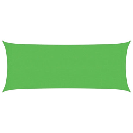 Vidaxl zonnezeil 160 g m² 2x5 m hdpe lichtgroen