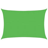 Vidaxl zonnezeil 160 g m² 3,5x4,5 m hdpe lichtgroen