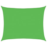 Vidaxl zonnezeil 160 g m² 6x7 m hdpe lichtgroen