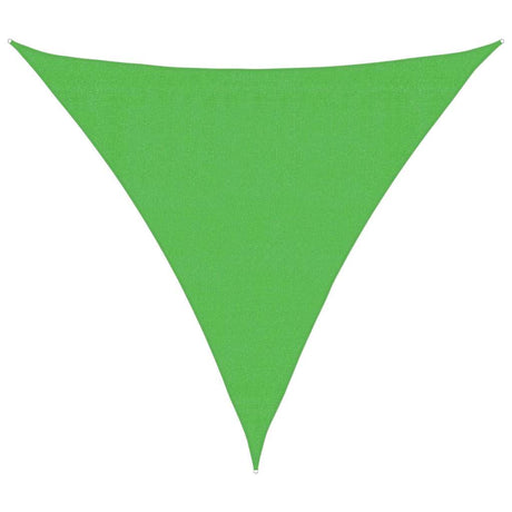 Vidaxl zonnezeil 160 g m² 3,6x3,6x3,6 m hdpe lichtgroen