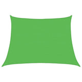 Vidaxl zonnezeil 160 g m² 4 5x3 m hdpe lichtgroen
