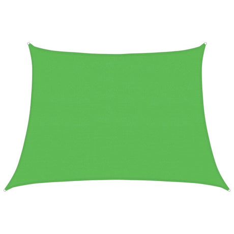 Vidaxl zonnezeil 160 g m² 4 5x3 m hdpe lichtgroen