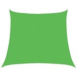 Vidaxl zonnezeil trapezium 160 g m² 4 5x4 m hdpe lichtgroen