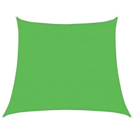 Vidaxl zonnezeil trapezium 160 g m² 4 5x4 m hdpe lichtgroen