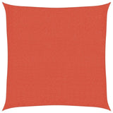 Vidaxl Zonnezeil 160 g m² kvadrat 2,5x2,5 m HDPE Terracotta Bright