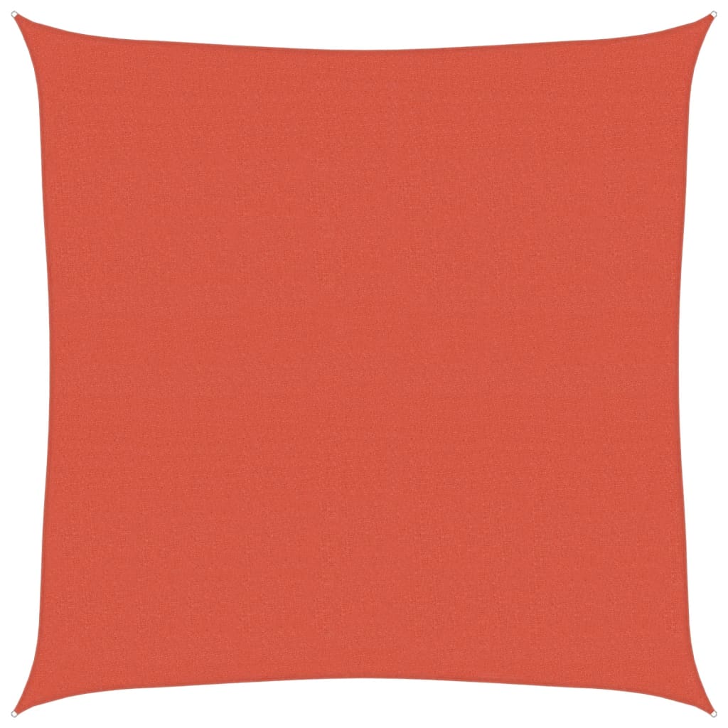 Vidaxl Zonnezeil 160 g m² Square 4.5x4.5 m HDPE Terracotta bright