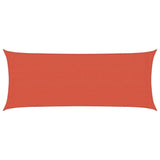 Vidaxl zonnezeil 160 g m² 2x5 m hdpe terracottakleurig