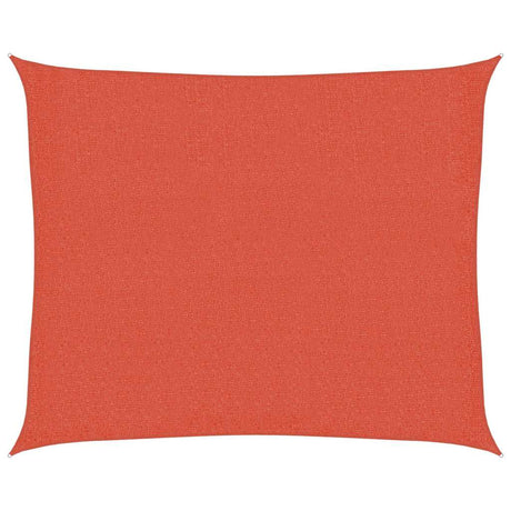Vidaxl zonnezeil 160 g m² 2,5x3 m hdpe terracottakleurig