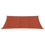 Vidaxl Zonnezeil 160 g m² 3x4 m HDPE Terracotta colored