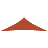 Vidaxl Zonnezeil 160 g m² 2.5x2.5x3.5 m HDPE Terracotta -colored