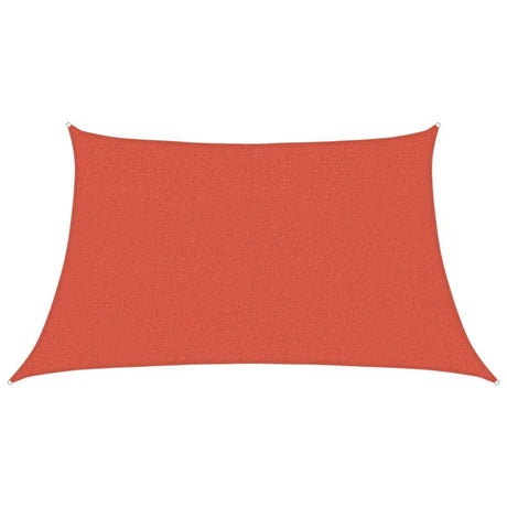 Vidaxl zonnezeil 160 g m² 3 4x2 m hdpe terracottakleurig