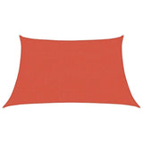 Vidaxl zonnezeil 160 g m² 3 4x2 m hdpe terracottakleurig