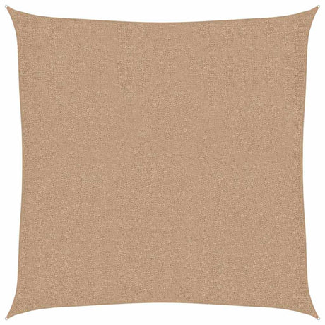 Vidaxl zonnezeil 160 g m² 2,5x2,5 m hdpe taupe
