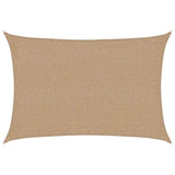 Vidaxl zonnezeil 160 g m² 2x2,5 m hdpe taupe