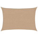 Vidaxl zonnezeil 160 g m² 2x3 m hdpe taupe