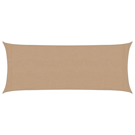 Vidaxl zonnezeil 160 g m² 2x5 m hdpe taupe