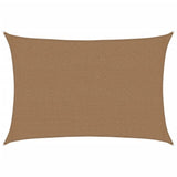 Vidaxl zonnenzeechen 160 g m² 2.5x4 m Hdpe Taupe