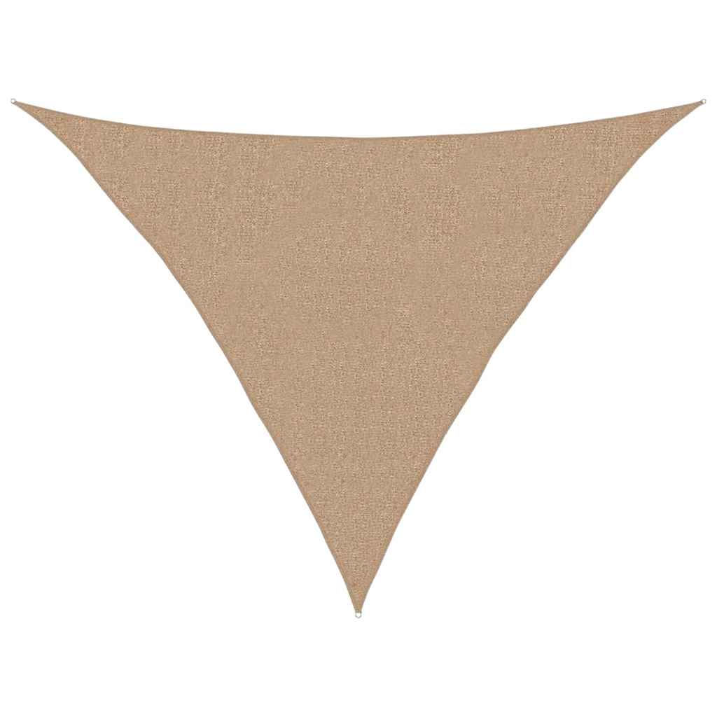 Vidaxl zonnezeil 160 g m² 3x3x4,2 m hdpe taupe