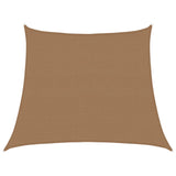 Vidaxl Zonnezeil 160 g m² 3 4x3 m hdpe taupe