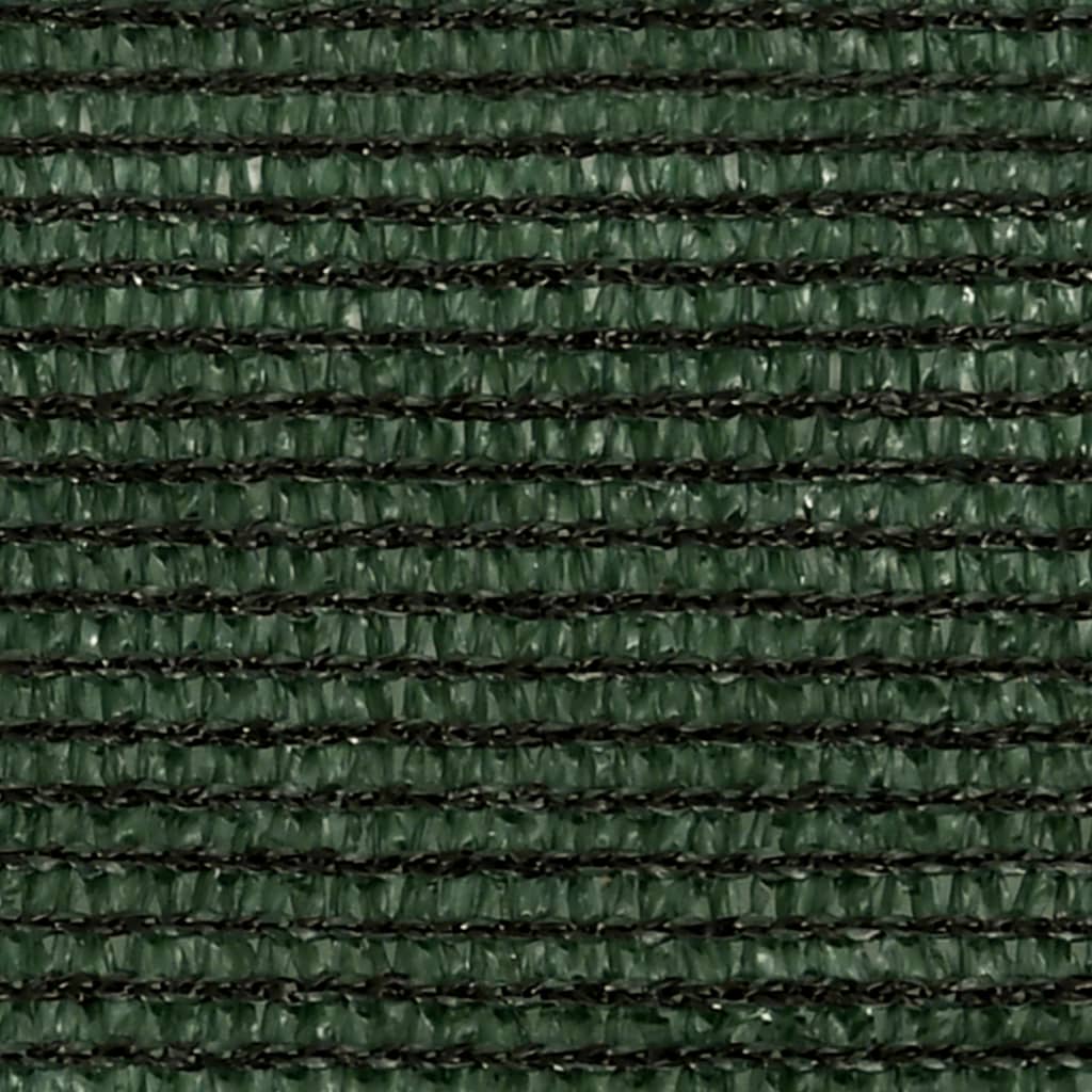 Vidaxl Zonnezeil 160 g m² 2x4 m hdpe dark green