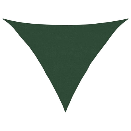 Vidaxl zonnezeil 160 g m² 5x5x6 m hdpe donkergroen