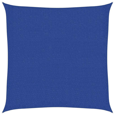Vidaxl zonnezeil 160 g m² vierkant 3,6x3,6 m hdpe blauw