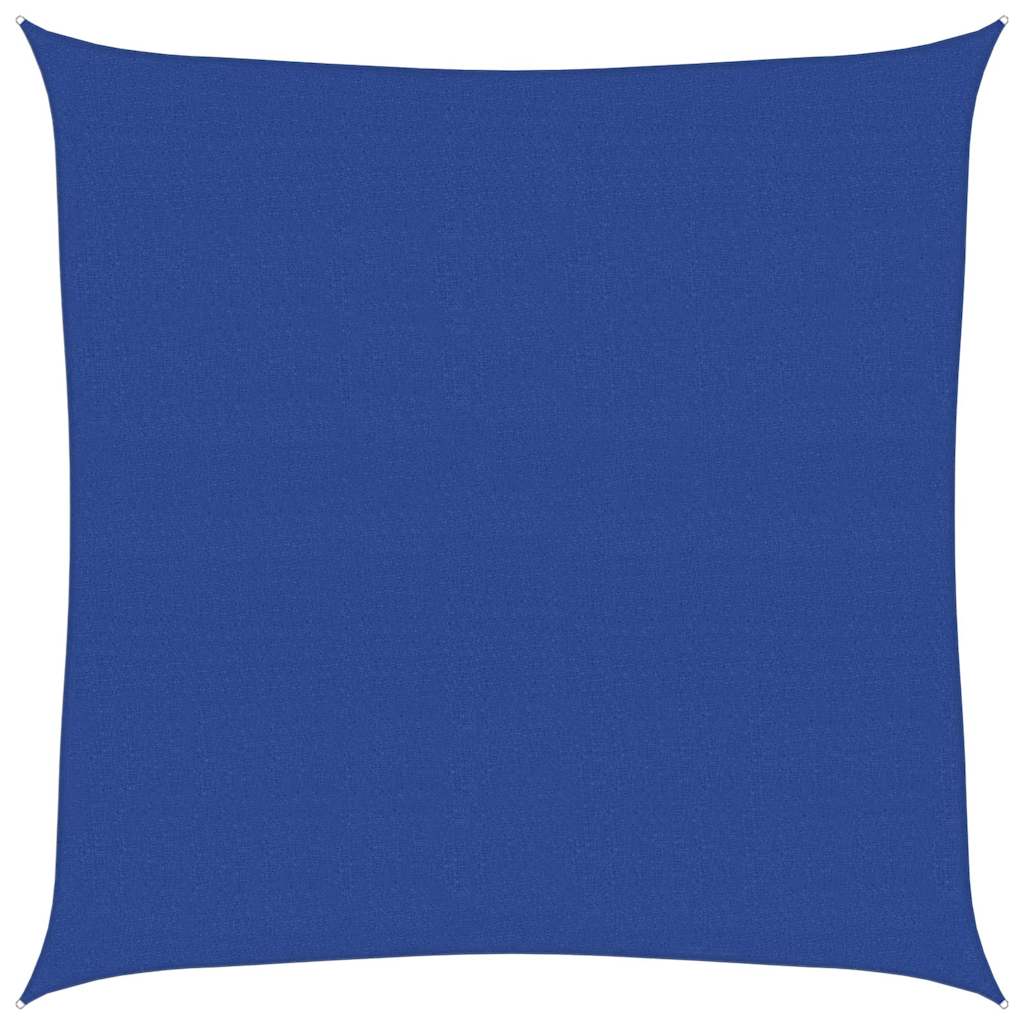 Vidaxl zonnezeil 160 g m² vierkant 5x5 m hdpe blauw
