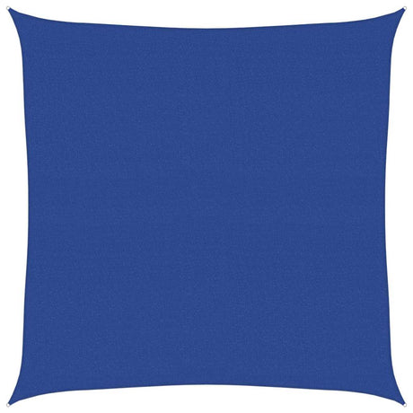 Vidaxl zonnezeil 160 g m² vierkant 5x5 m hdpe blauw