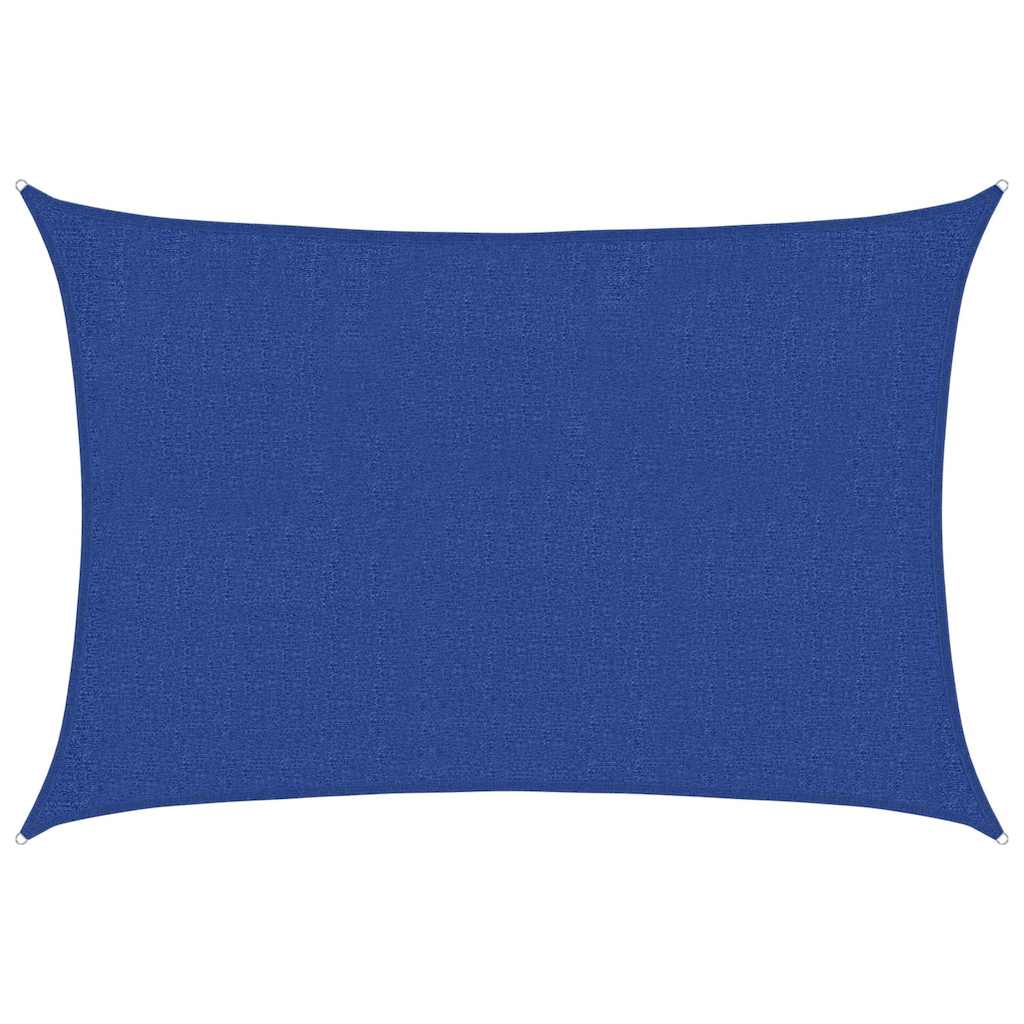 Vidaxl zonnezeil 160 g m² 2x2,5 m hdpe blauw