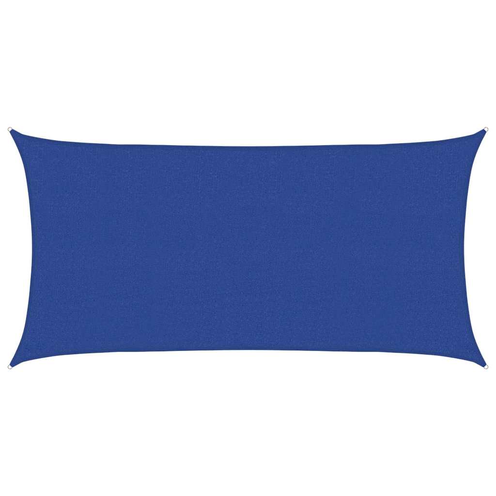 Vidaxl zonnezeil 160 g m² 2x4 m hdpe blauw